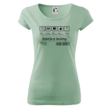 Čárový kód - řidička šaliny