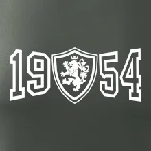 Narozeninový motiv - znak - 1954