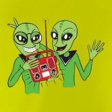 Ufo a rádio (Pecka design)