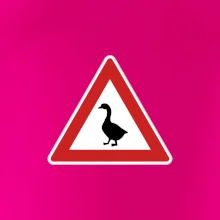 Dopravní značka - Pozor husa