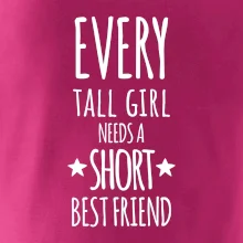 Every tall girl needs a short best friend
