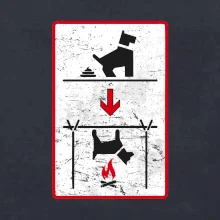 Tričko pro odpůrce sraní na chodníku