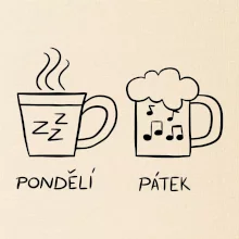 Pondělí Pátek - Kafe Pivo