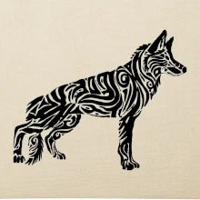 Německý ovčák - tattoo