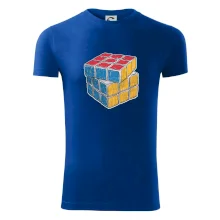 Rubikova kostka kreslená