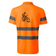 MTB kreslený cyklista MTB kreslený cyklista