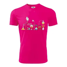 Chemická aparatura barevná