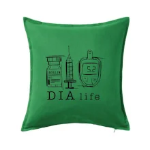 D I A life - kreslený insulin injekce a glukometr D I A life - kreslený insulin injekce a glukometr