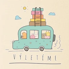 Výletíme obytňák kreslený