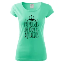 Princesses are born as Aquarius - Vodnář Princesses are born as Aquarius - Vodnář