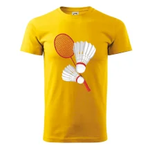 Badminton - pálka a košík