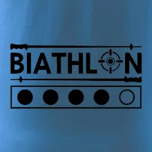 Biathlon terč a hůlky