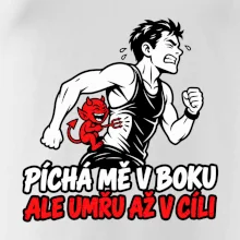 Běžec píchá mě v boku