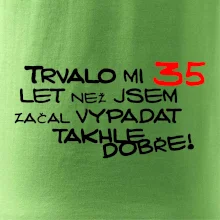 Trvalo mi 35 let než jsem začal vypadat takhle dobře