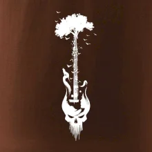 Kytara strom a lebka