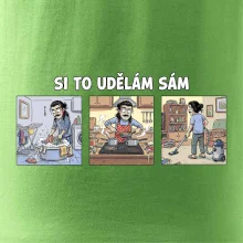 Si to udělám sám - dlouhé vlasy a knír