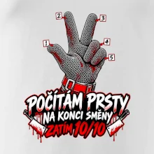 Řezník počítám prsty na konci směny