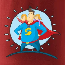 Táta superman - holka a holka