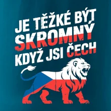 Lev - Je těžké být skromný když jsi čech