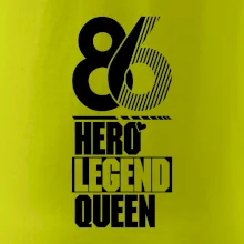 Hero, Legend, Queen 1986