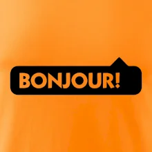 Nápis Bonjour Nápis Bonjour