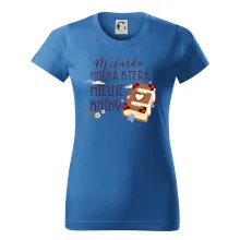 Kniha - Holka, která miluje knihy -  Vaše jméno