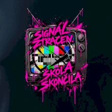 SIGNÁL ZTRACEN. ŠKOLA SKONČILA.