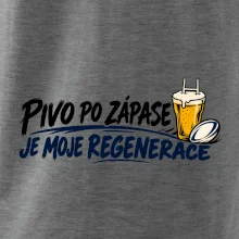 Pivo po zápase je moje regenerace