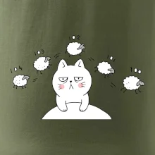 Unavená kočka nemůže spát