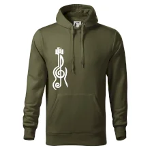 Houslový klíč kytara