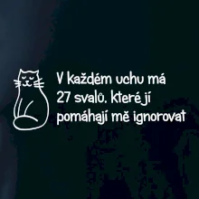 Kočka - 27 svalů