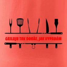 Griluju tak dobře, jak vypadám