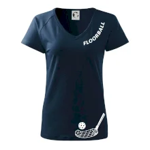 Floorball nápis šikmo