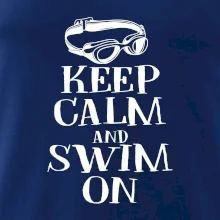 Keep calm and swim on