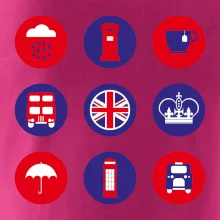 Anglie symboly v kruzích