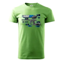 Technický výkres loadout spec paintball