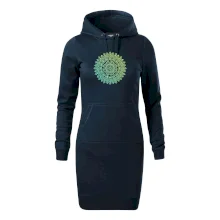 Mandala zelenožlutá