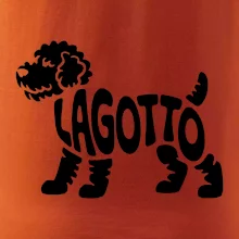Lagotto nápis v těle