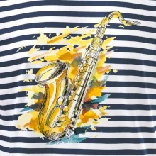 Saxofon malovaný