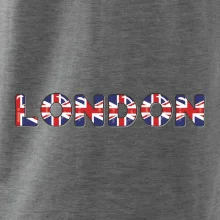 Nápis London vlajka