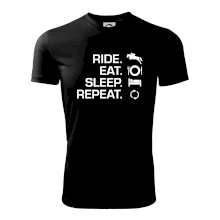 Ride Eat Sleep Repeat koně Ride Eat Sleep Repeat koně