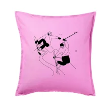 Lyžovaní - kresleny obrázek