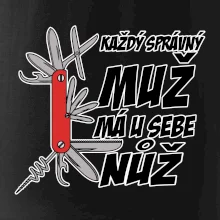 Každý správný muž, má u sebe nůž