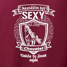 Nesnáším být sexy - chovatel koní erb
