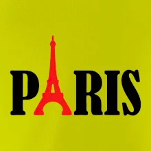 Paris nápis Eiffelova věž Paris nápis Eiffelova věž