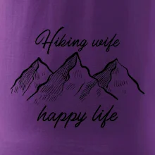 Hiking wife happy life