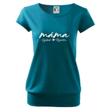 Triko máma psací se jmény dětí