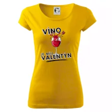 Víno je můj valentýn