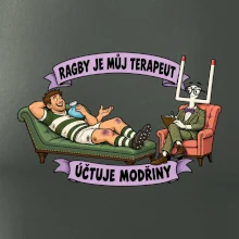 Ragby je můj terapeut, účtuje modřiny