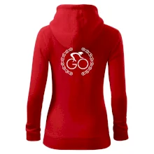 Logo cyklisty a řetěz